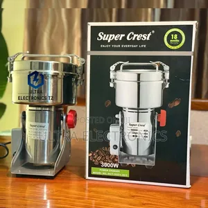 Super Crest Commercial Powder Grinder Masala With 1kg and Power 3000w