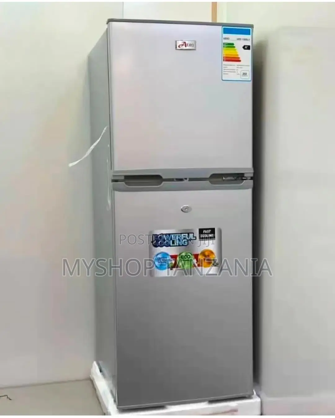 Aero Double Door Refrigerator 130l (Ard-130slv)