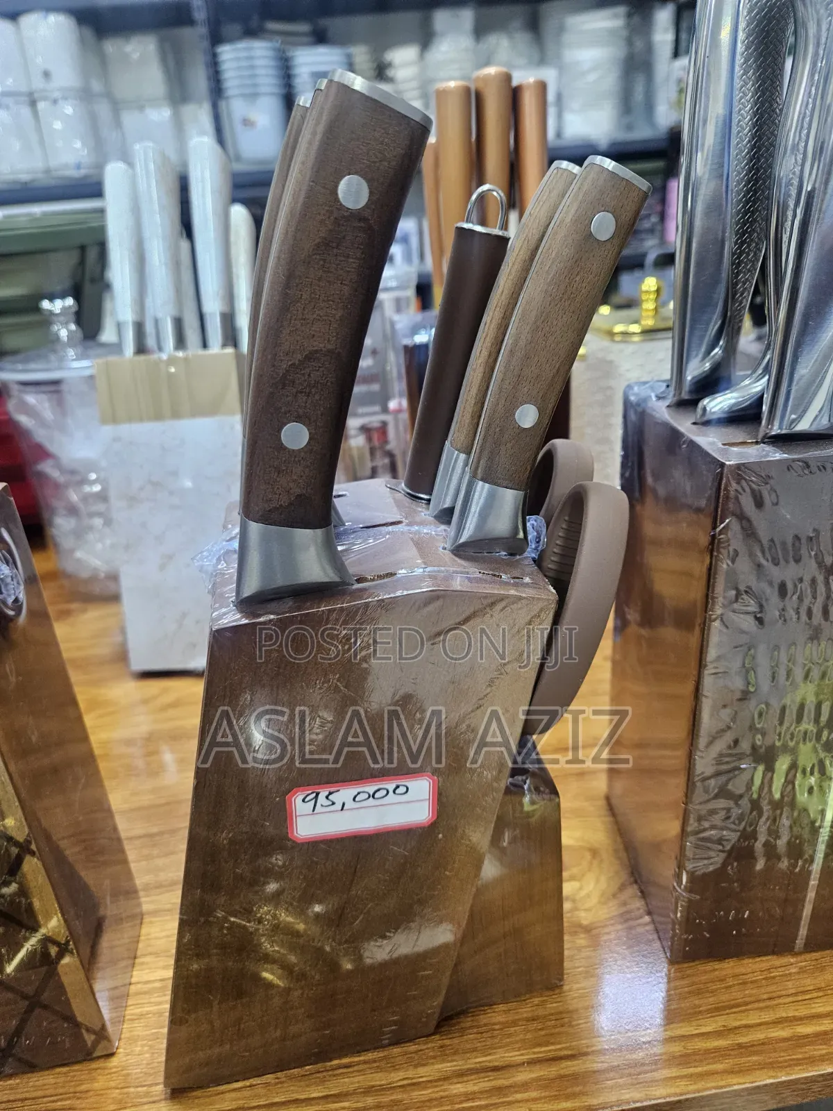 Kitchen Knife Set (Set Ya Visu Jikoni)
