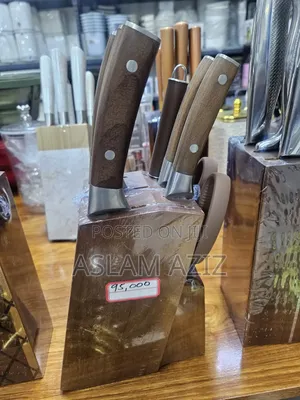 Kitchen Knife Set (Set Ya Visu Jikoni)