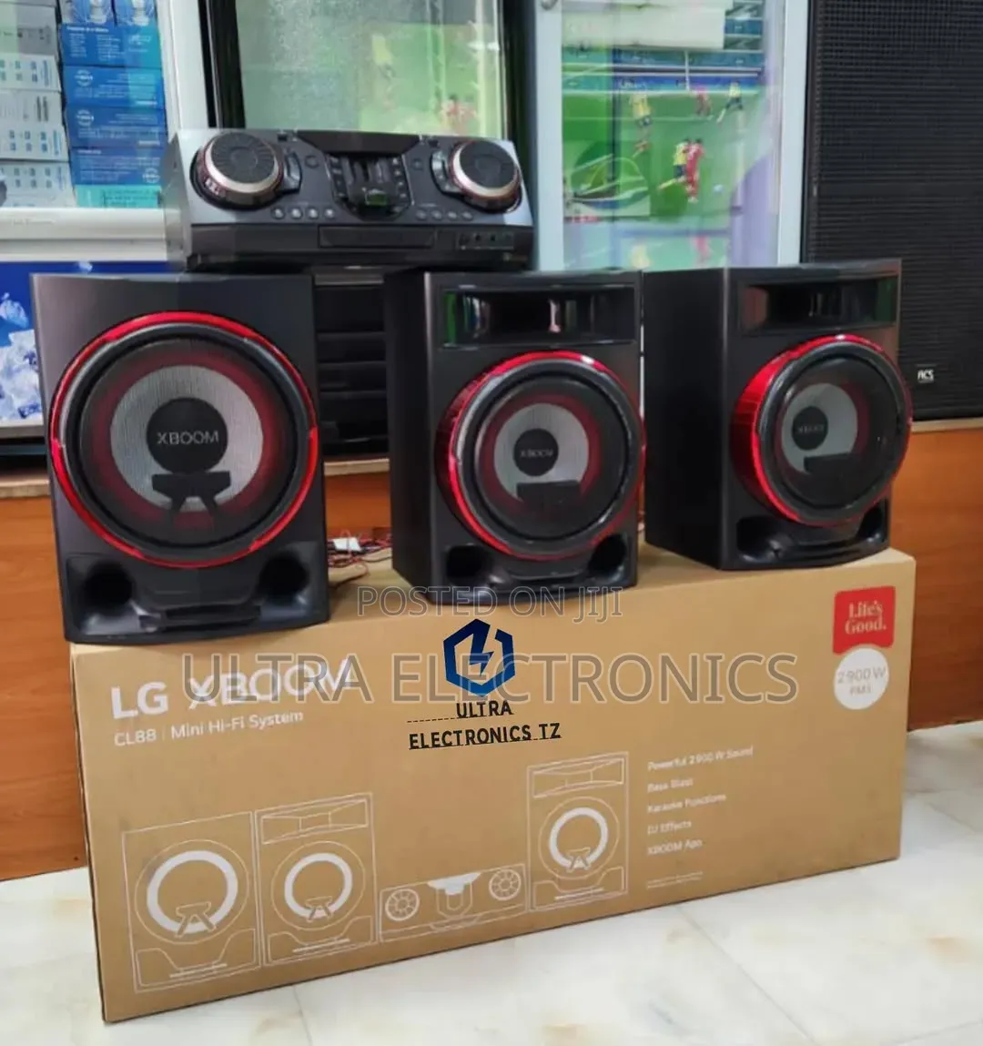 Lg Xboom Powerful Mini Hifi System Cl88 2900w 