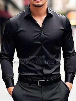 Premium Men’S Slim-Fit Dress Shirts