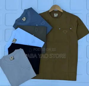 Men's Round Cowl Casual T-Shirts/Street Sports Wear.