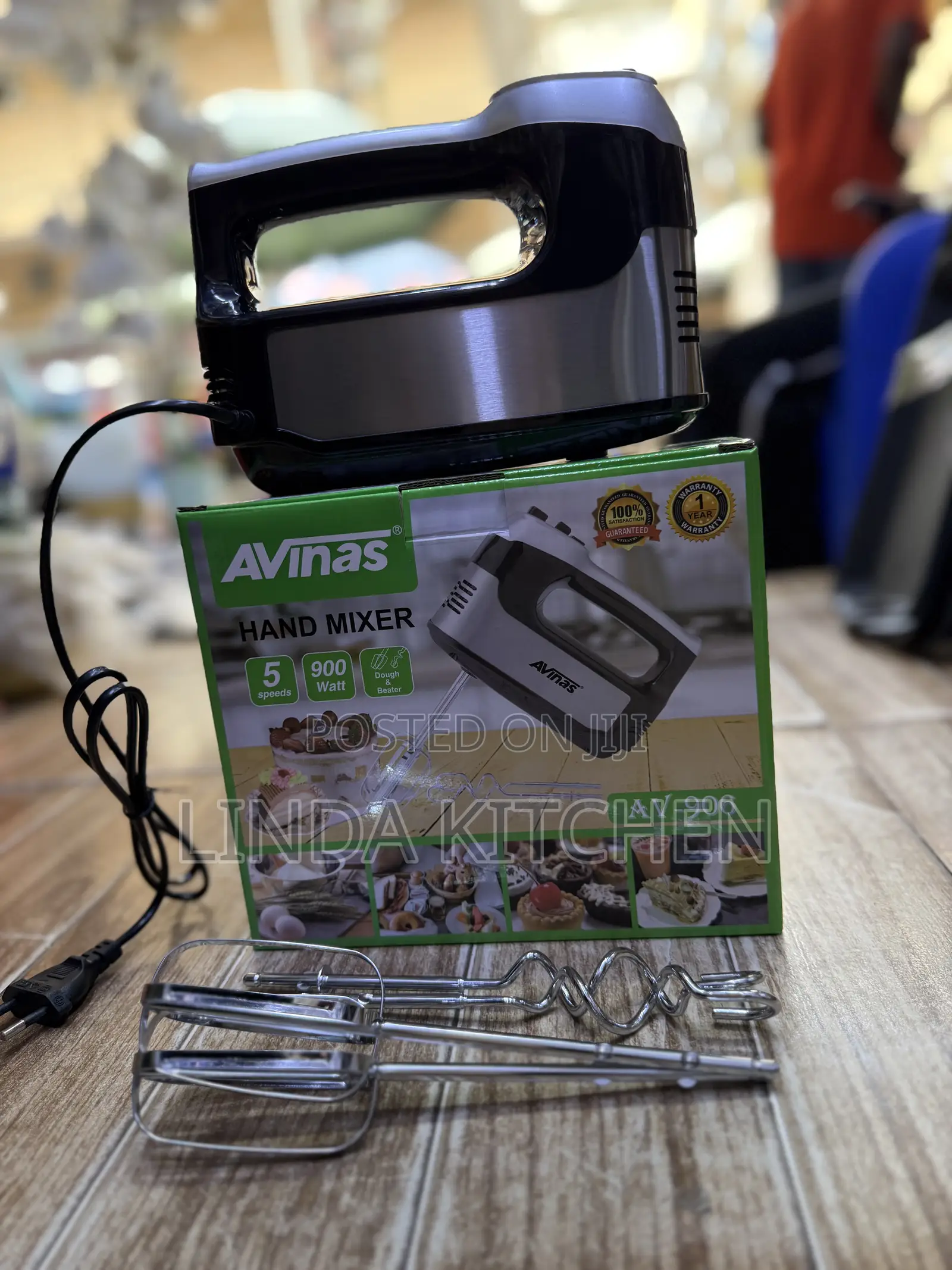 Avinas Hand Mixer 900w and 5speed