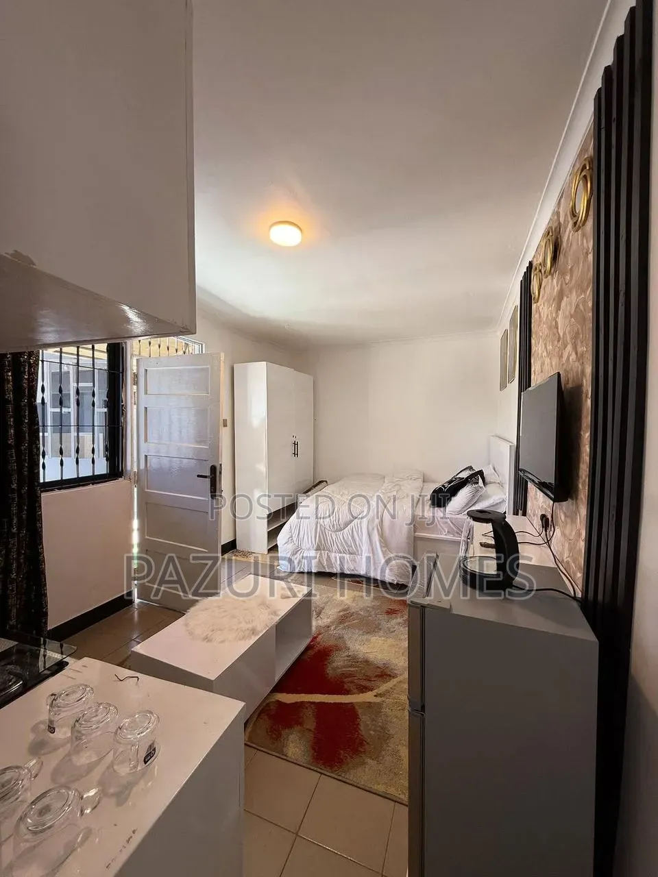 Furnished Studio Apartment in Mikocheni for rent