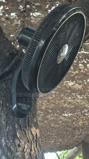 Wall Fan High Class 18" Black With Remote