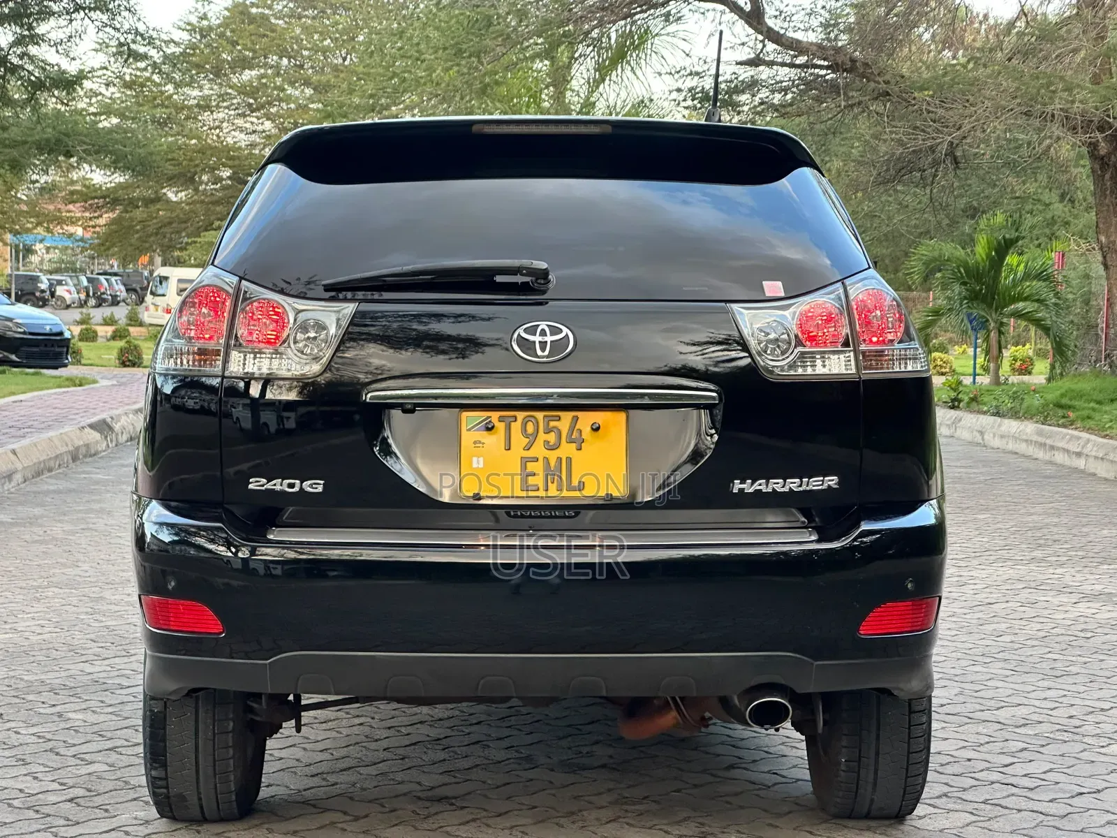Toyota Harrier 2008 Black