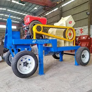 Diesel-powered Hammer Crusher For Construction Stone Crushing 3t/H
