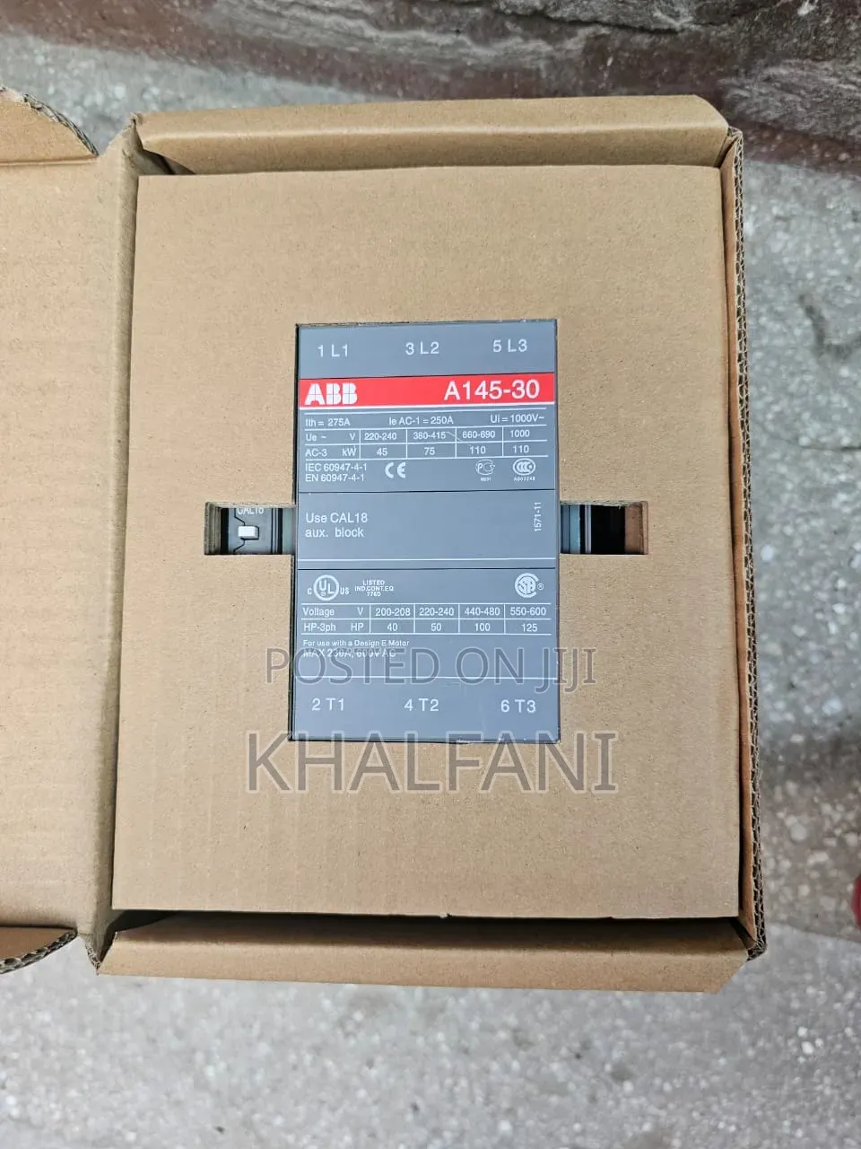 Abb Contactor 275a