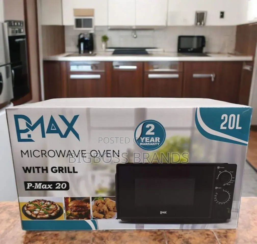Pmax Microwave Oven 20 Liters Fast Heating System