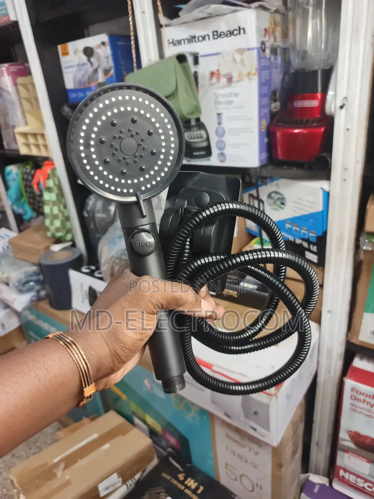 Pressurized Shower Filter Hand Booster