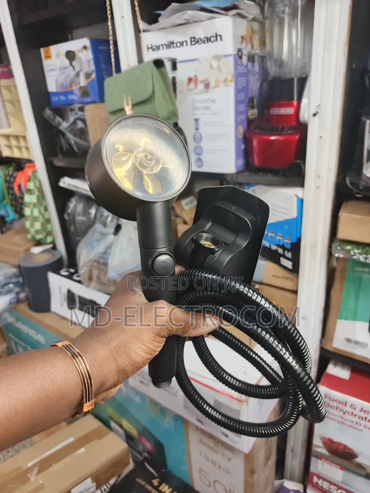 Pressurized Shower Filter Hand Booster