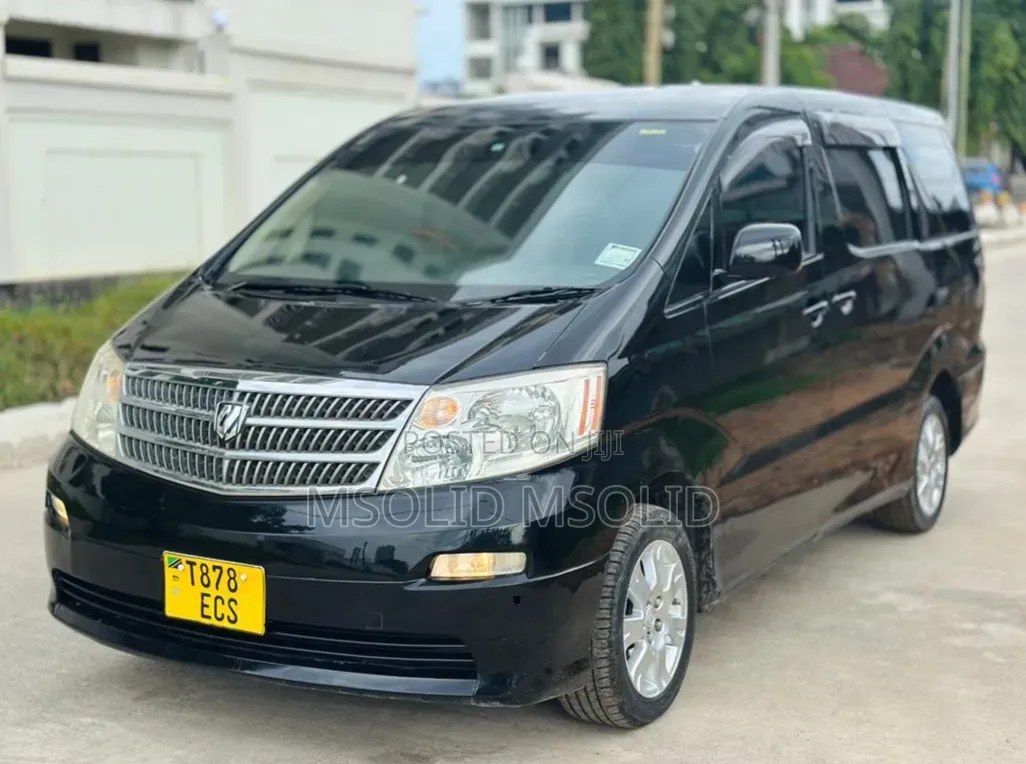 Toyota Alphard 2007 Black