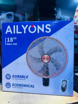 Ailyons Fan Ya Ukutan Size 18”Inatumia Remote