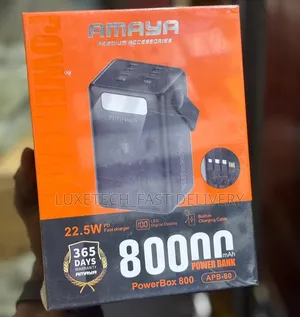 Amaya Portable Power Bank 80,000mah