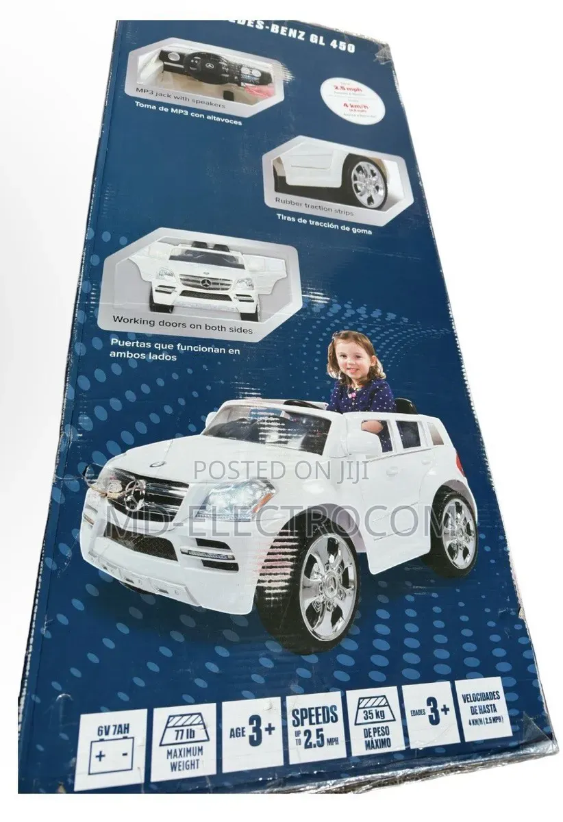 Electric Rollplay 6-Volt Mercedes-Benz Gl450 Ride-on Toy for Children