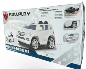 Electric Rollplay 6-Volt Mercedes-Benz Gl450 Ride-on Toy for Children