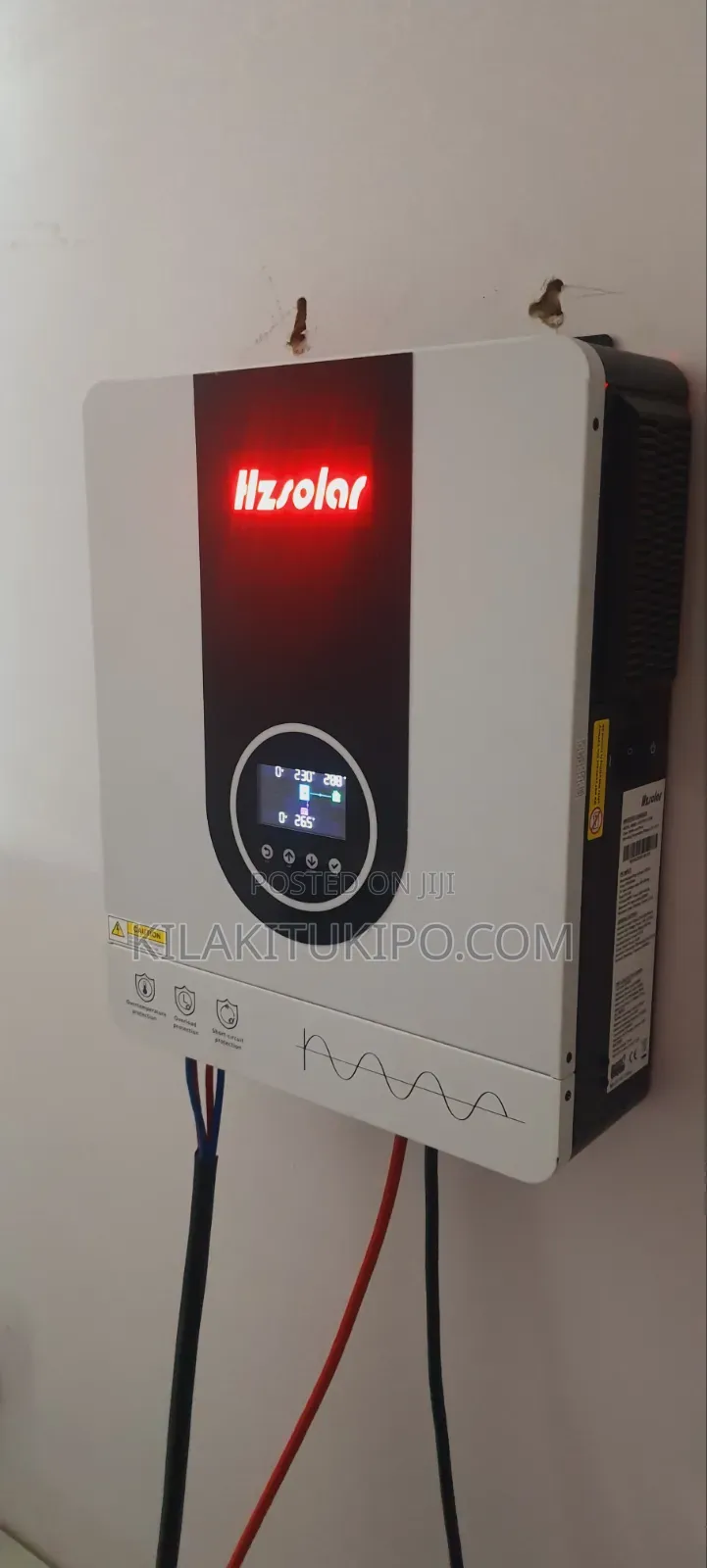 Solar System 2 Lithium Battery 100ah 25.6v + Hybrid Inverter 4200w 24v