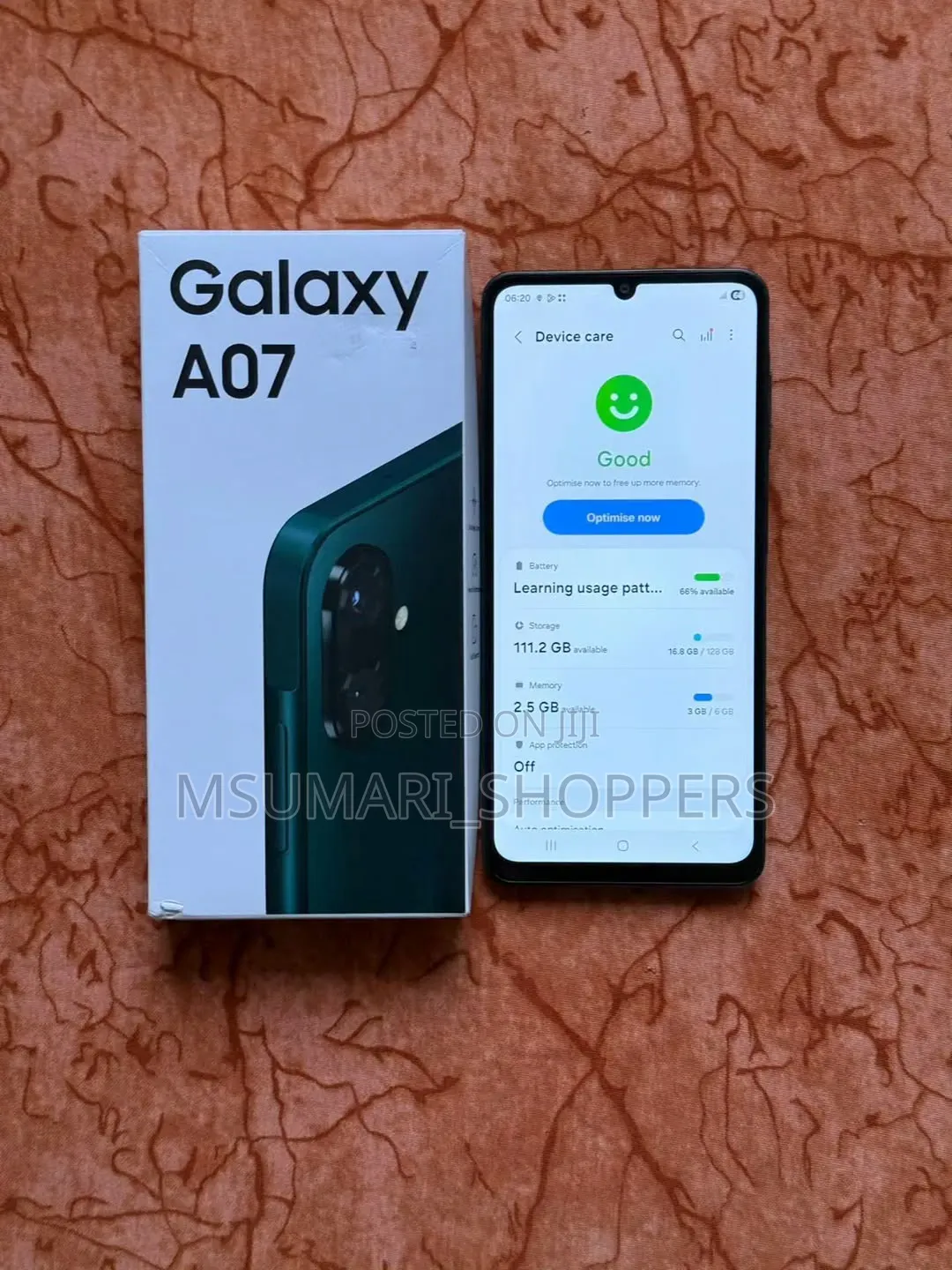 New Samsung Galaxy A07 5G 128 GB Green