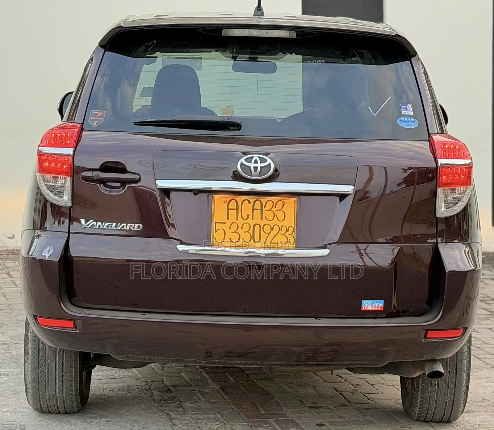 Toyota Vanguard 2013