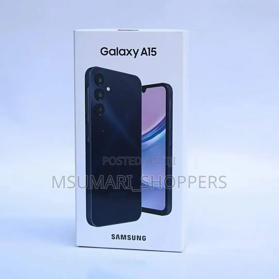New Samsung Galaxy A15 5G 128 GB Black