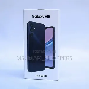 New Samsung Galaxy A15 5G 128 GB Black