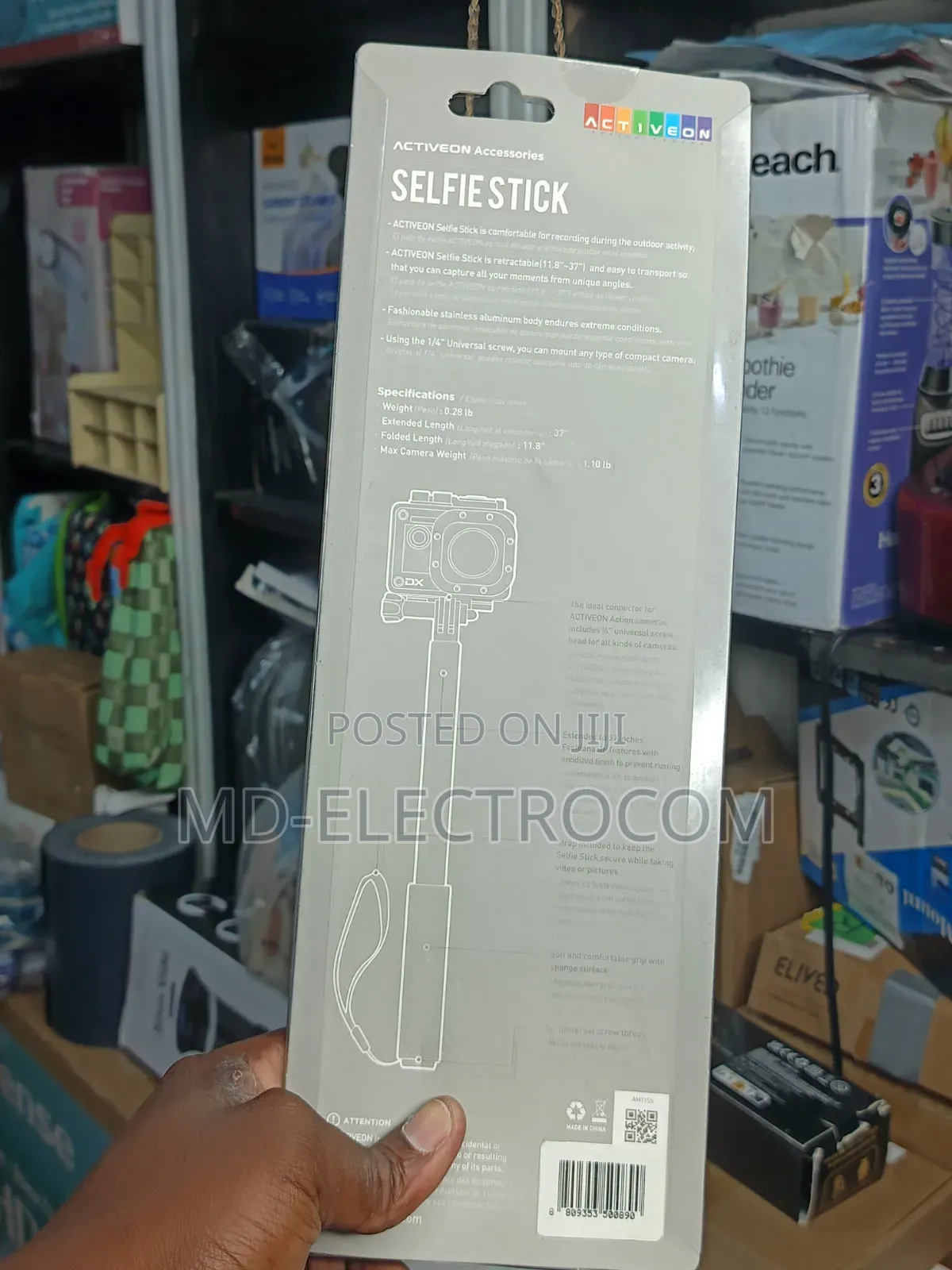 Activeon Selfie Stick