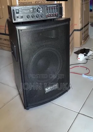 Sound System With Amplifier