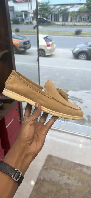 Suede Tassel Loafer