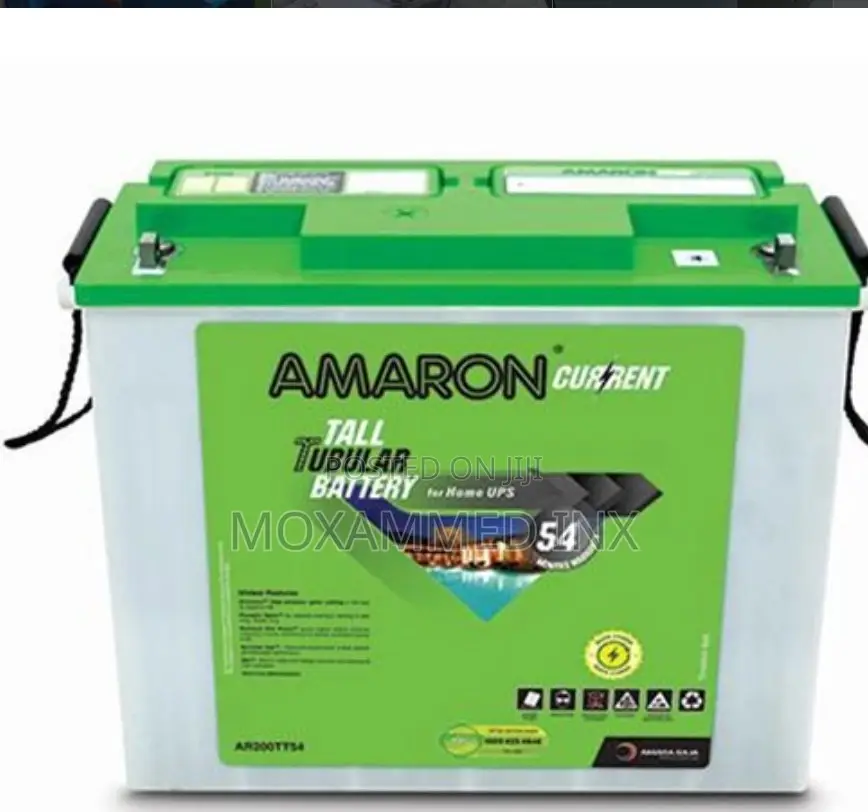 Amaron Tall Tubular Batteries 12v 200ah(Model: Att200tt001)