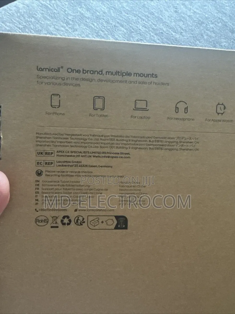 Lamicall Ls 02 Gooseneck Adjustable Phone Tablet Holder