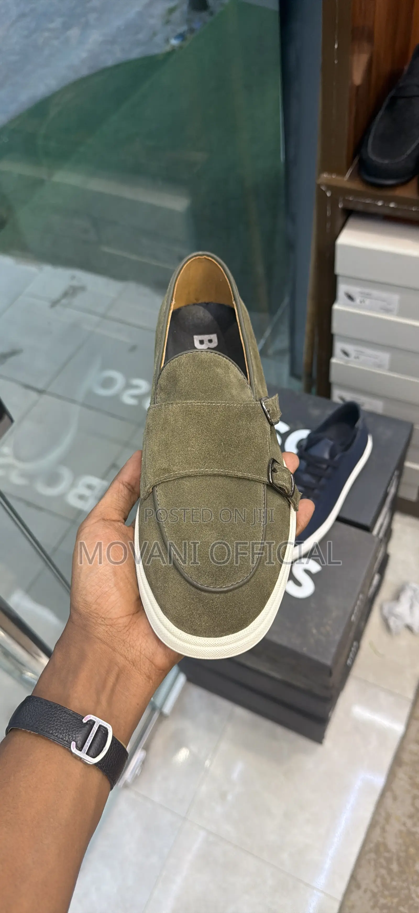 Boss Double Monk Strap Loafer