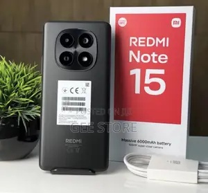 New Xiaomi Redmi Note 15 128 GB Black