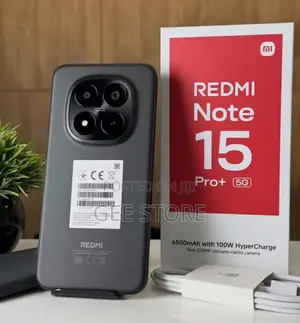 New Xiaomi Redmi Note 15 Pro+ 256 GB Black