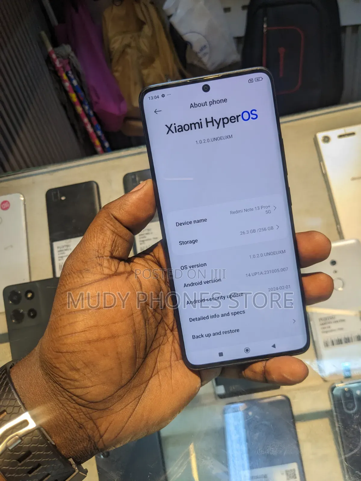 Xiaomi Redmi Note 13 Pro+ 256 GB Black