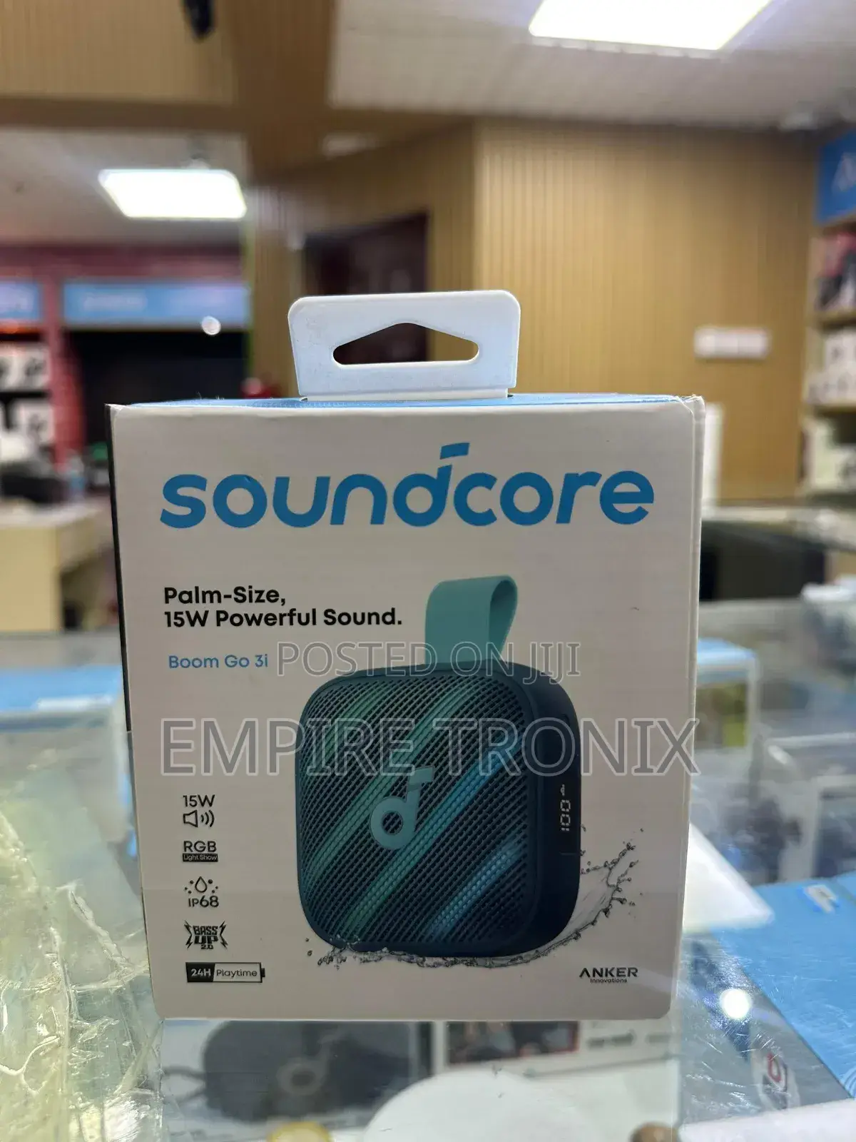 Soundcore Boom Go 3i Portable Bluetooth Speaker