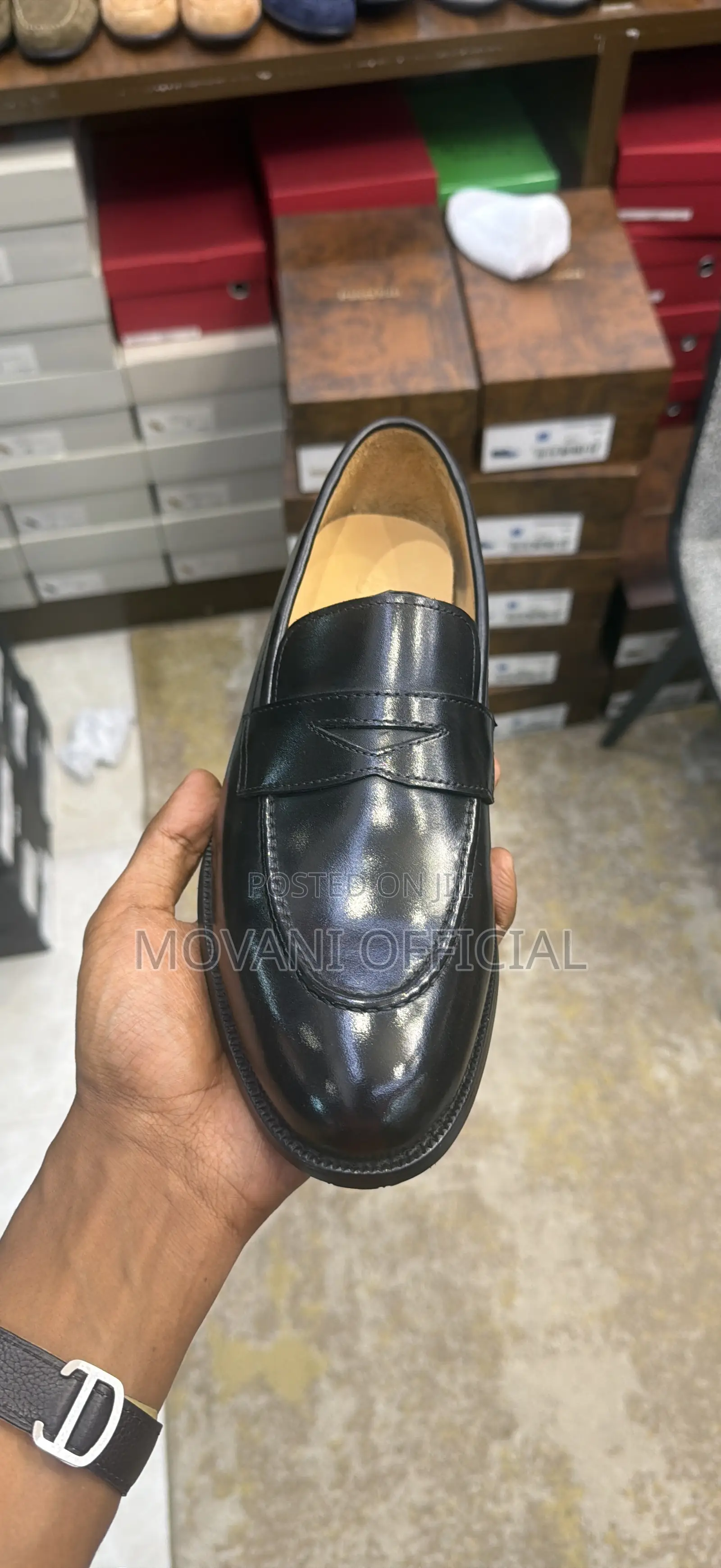 Black Penny Loafer
