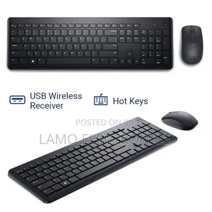 Orginal Dell Km3322w Combo Wireless Keyboard and Mouse