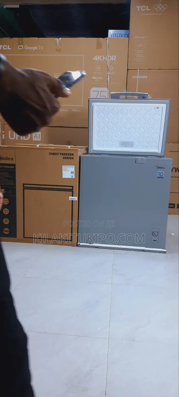 200l Midea Inverter Chest Freezer Warrant 10yrs