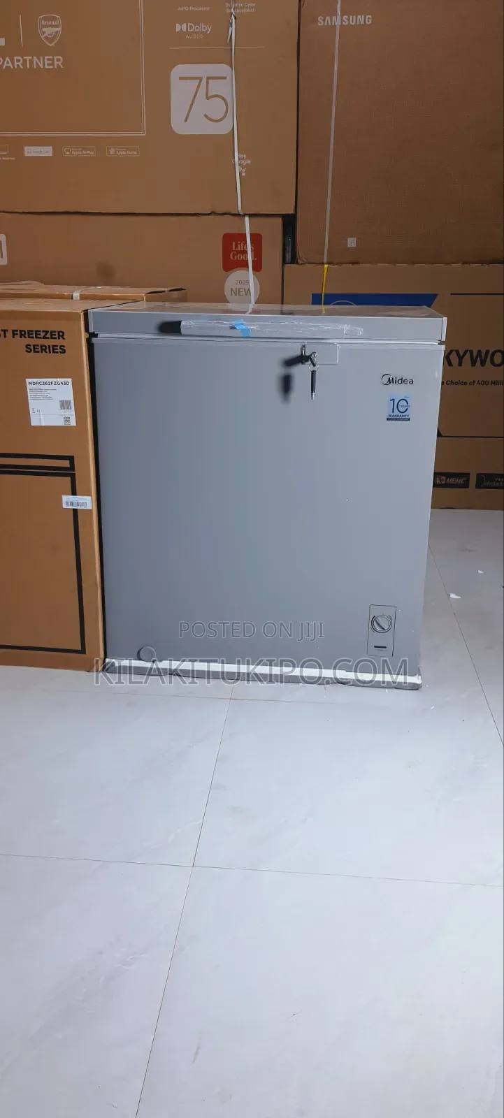 200l Midea Inverter Chest Freezer Warrant 10yrs