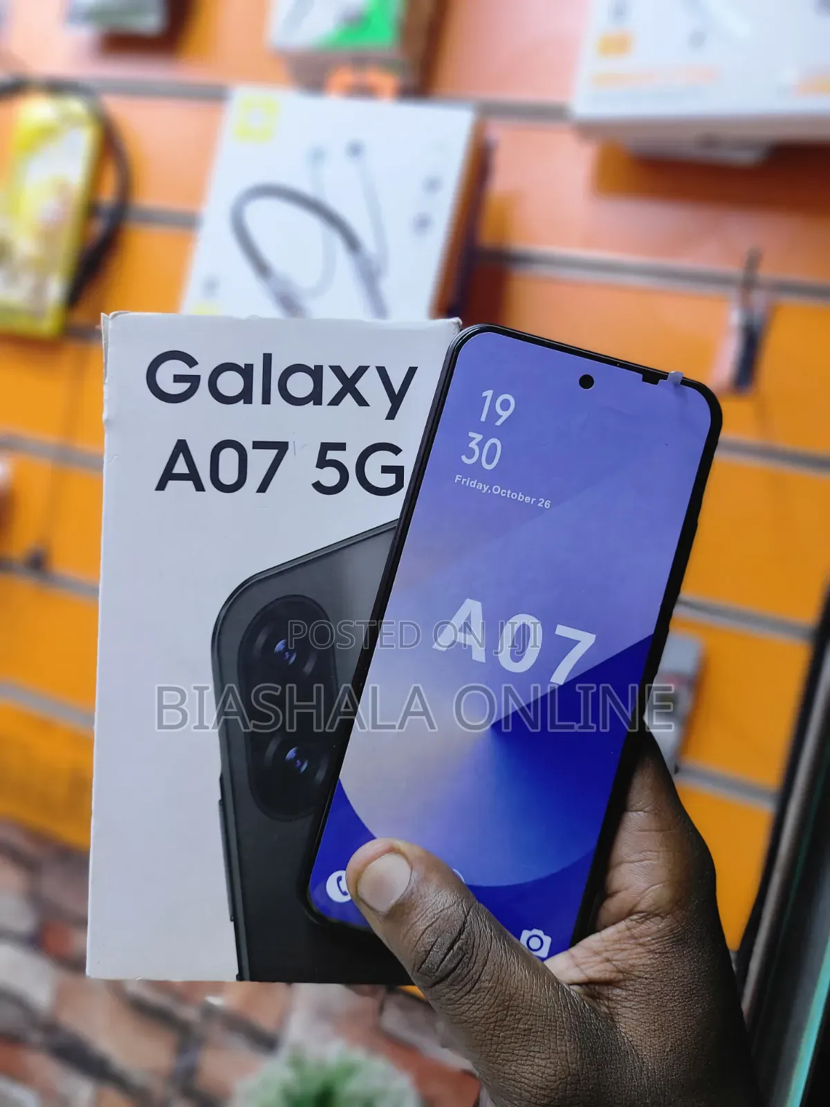 New Samsung Galaxy A07 5G 128 GB Black