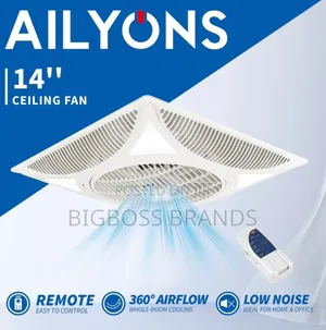 Ailyons Ceiling Fan Size 14 3600 Airflow
