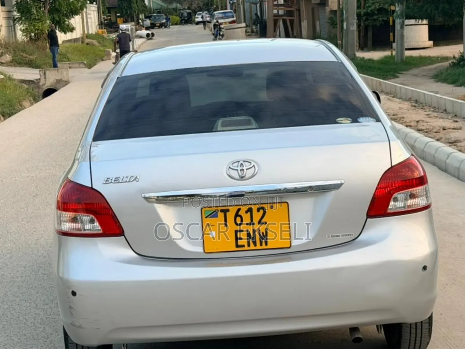 Toyota Belta 2008 Silver