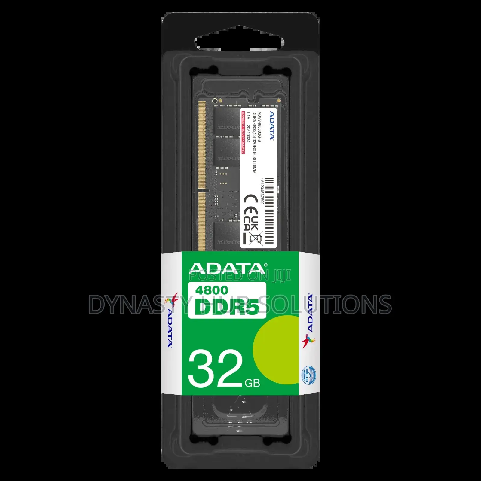 32gb Ddr5-4800(Pc5-38400) So-Dimm for Laptop.