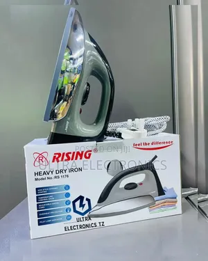 Original Rising Heavy Dry Iron With Non Stick Ceramic Coating