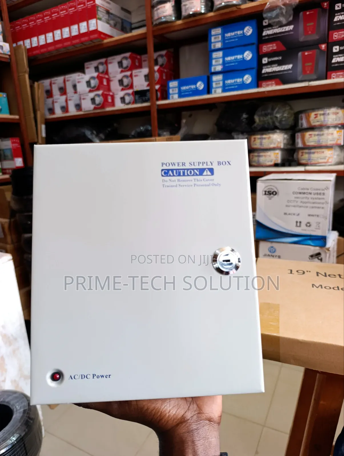 Swiss Tech 12v 10a Power Supply — Kwa CCTV Cameras 8 | Tz