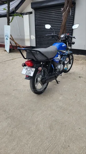 New TVS HLX 125 2024 Blue
