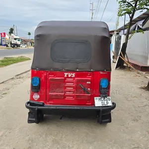 New TVS King Deluxe Plus iTouch Start 2021 Red