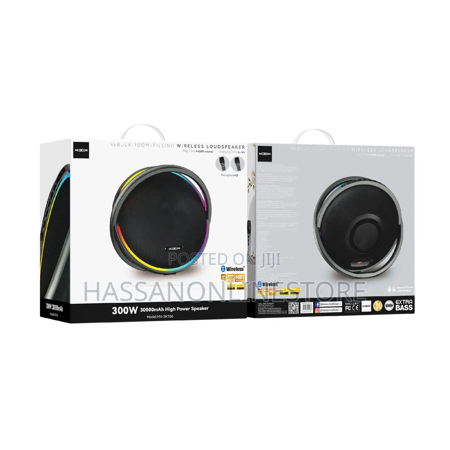 Moxom Mx-Sk106 Nebula Room Filling Karaoke Wireless Speaker