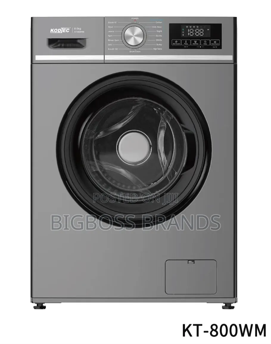 Kodtec Front Load Automatic Washing Machine Kt-8000wn 8kg